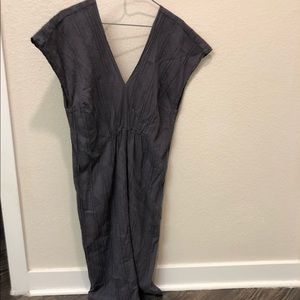 Esby cotton texture dress